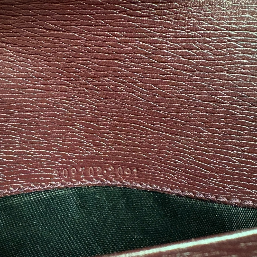 Gucci Limited Edition Leather Heartbeat Continental Flap Wallet - EUC - Picture 11 of 15